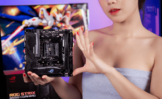 Mainboard Asus ROG Strix B550-I Gaming (AMD B550, Socket AM4, Mini ITX, 2 Khe Ram DRR4)