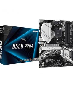 Mainboard Asrock B550M Pro 4 (AMD B550, Socket AM4, M-ATX, 4 Khe RAM DDR4)