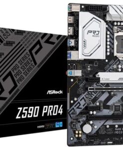 Mainboard Asrock Z590 Pro 4 (Intel Z590, Socket 1200, ATX, 4 Khe Ram DDR4)