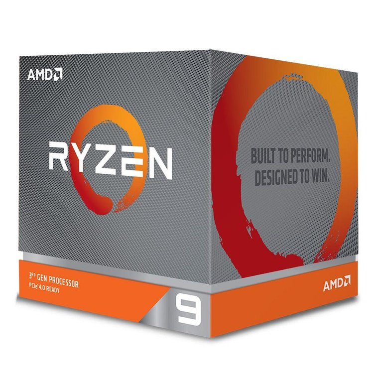 CPU AMD Ryzen 9 3900X (3.8GHz turbo up to 4.6GHz, 12 nhân 24 luồng, 64MB Cache, 105W)
