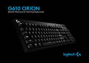 bàn phím cơ Logitech G610