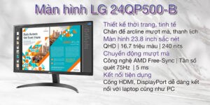 Màn hình LG 24 inch 2K 24QP500 