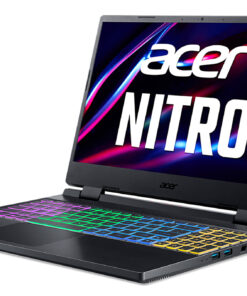 Laptop Acer Gaming Nitro 5 Tiger AN515-58-52SP NH.QFHSV.001 (Core i5-12500H, 8GB Ram, 512GB SSD NVMe, RTX3050 4GB, 15.6 inch IPS FHD 144Hz, Win11H, Phím RGB, 4 Cell, 2.5Kg, Obsidian Black)