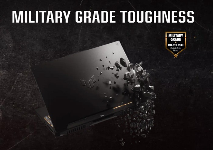 Laptop Asus TUF Gaming F15 FX507ZE-HN093W (Core i7-12700H | 8GB | 512GB | RTX 3050Ti 4GB | 15.6-inch FHD | Win 11 | Xám)
