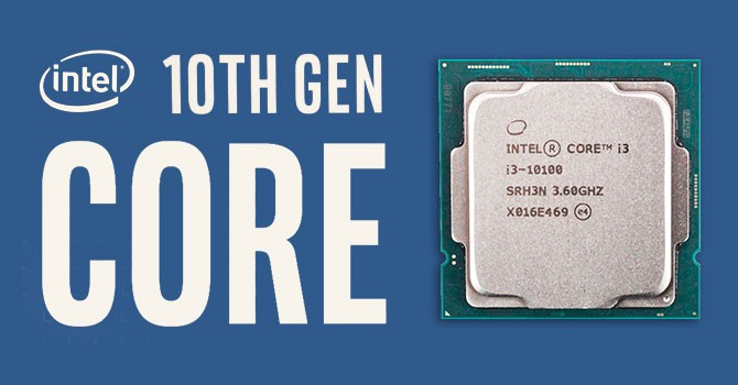 CPU Intel Core i3 - 10100F