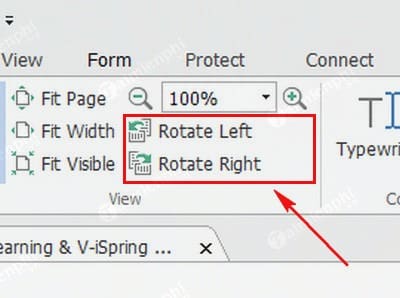 Cách xoay file PDF trong Adobe Reader