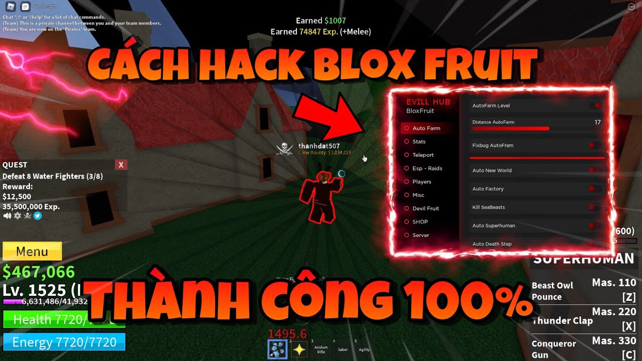 hack blox fruit