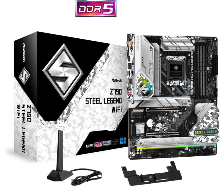 Đánh Giá Nhanh Bo Mạch Chủ ASRock Z790 Steel Legend WiFi DDR5