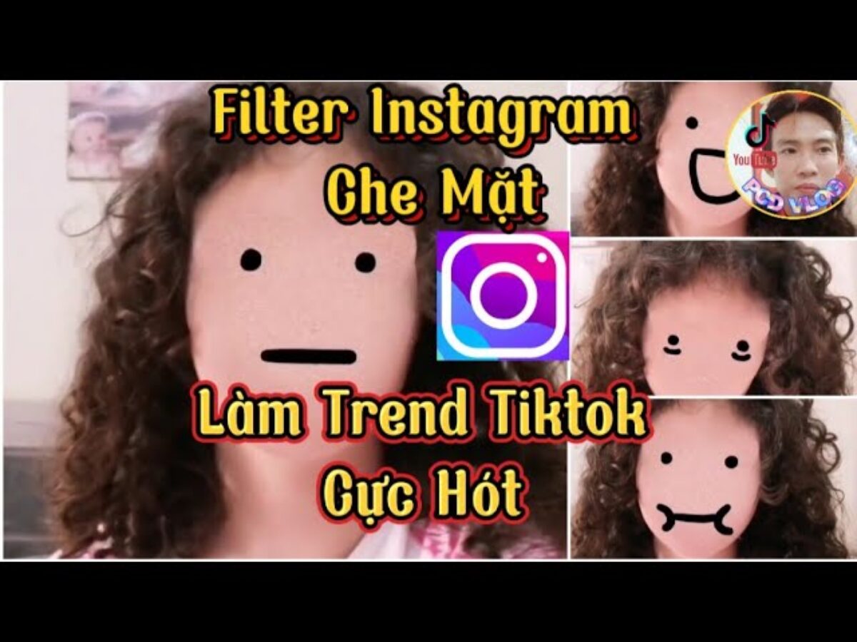 Top Filter Instagram đẹp che mặt, anime, mặt nạ siêu HOT 2023