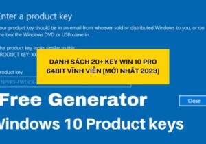 Key Win 10 Pro 64bit Vĩnh Viễn ảnh đại diện