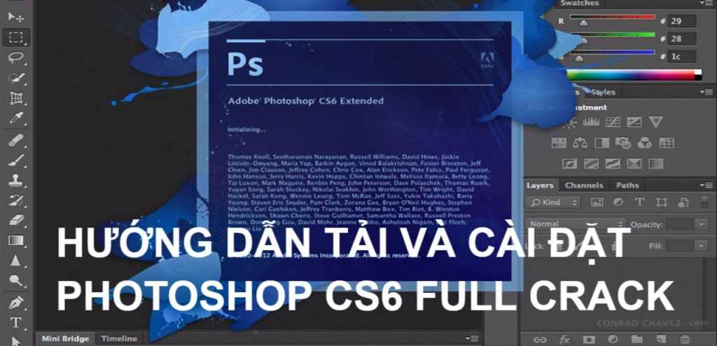 Cách Tải Adobe photoshop cs6 full crack 2023 [MIỄN PHÍ]