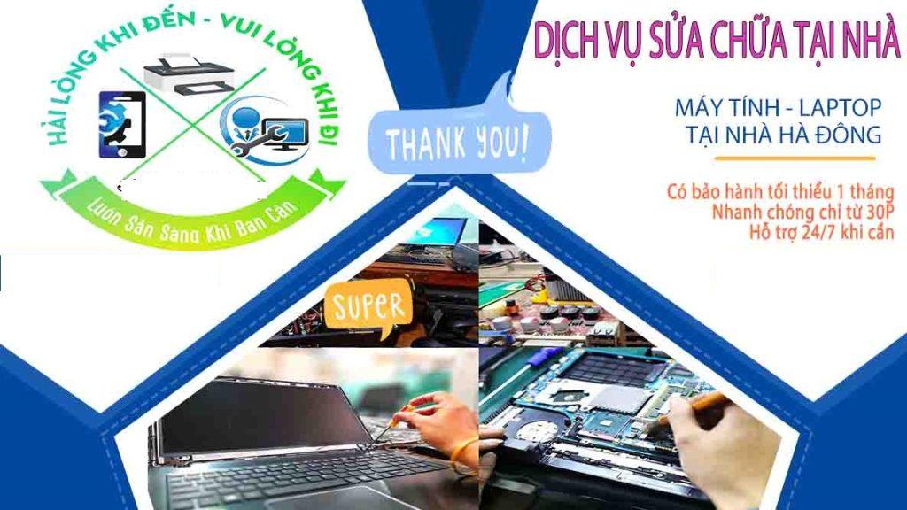 Tại sao nên chọn dịch vụ sửa máy tính tại nhà khu vực Hà Đông