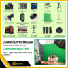 Combo Livestream Chroma Master - Ngồi bán hàng Tách nền