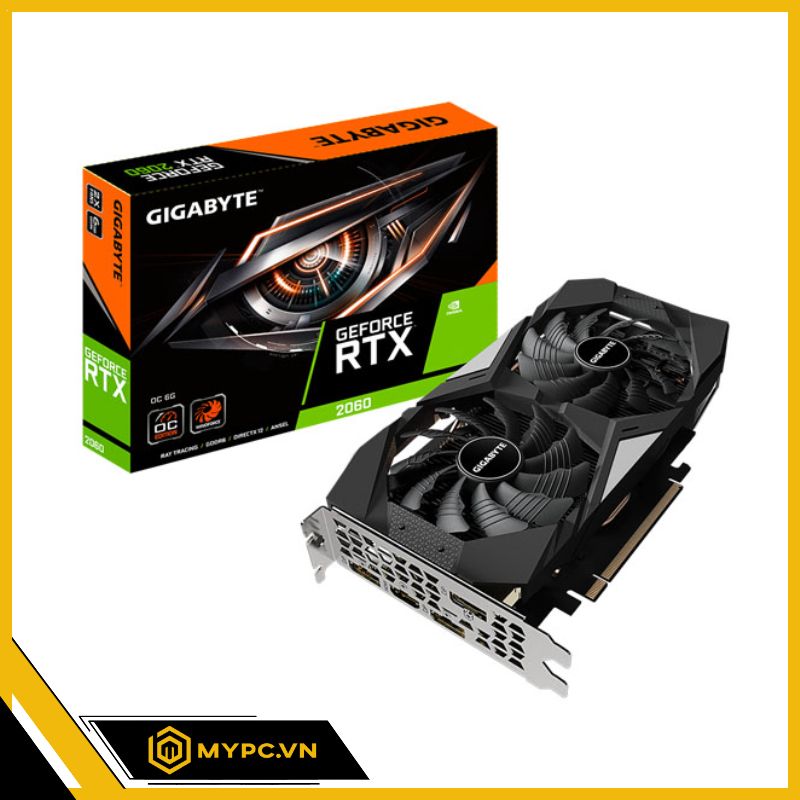 Card đồ họa Galax RTX 2060 6GB trong bộ PC Gaming MyPC