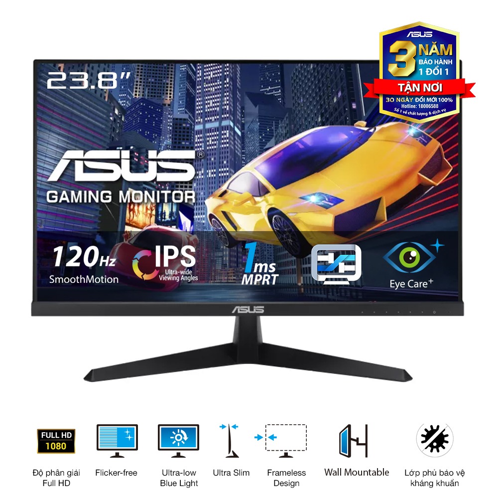 Màn Hình Gaming ASUS TUF Gaming VG259Q5A (24.5 inch - IPS - FHD - 200Hz - 1ms)