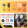 Combo 2 Đèn Livestream Studio – Setup & Cài App Làm Đẹp MyPC