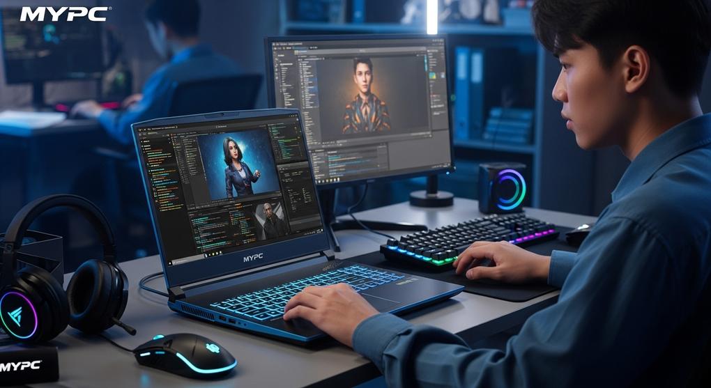 PC gaming RTX 5080 laptop cho học sinh đại học 2025