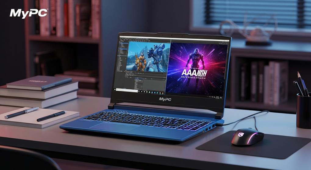 PC gaming RTX 5080 laptop cho học sinh đại học 2025