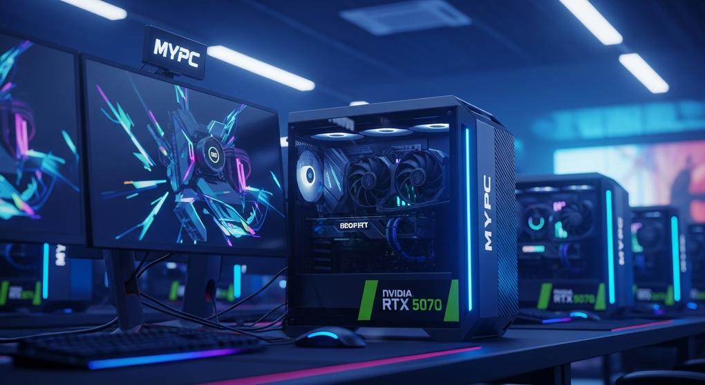 cyber game Hà Nội kinh doanh RTX 5070 tiết kiệm điện 2025