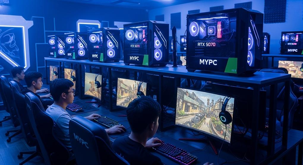 Cyber Game Hà Nội Kinh Doanh RTX 5070 Tiết Kiệm Điện 2025: Lợi Nhuận X3