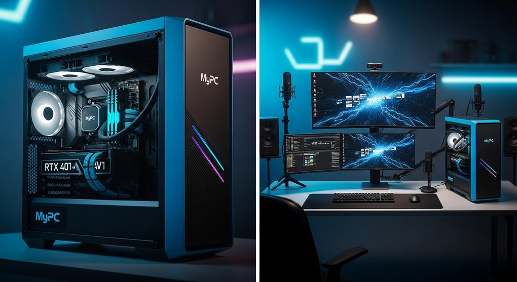 content creator build PC streaming TikTok Facebook Instagram 2025