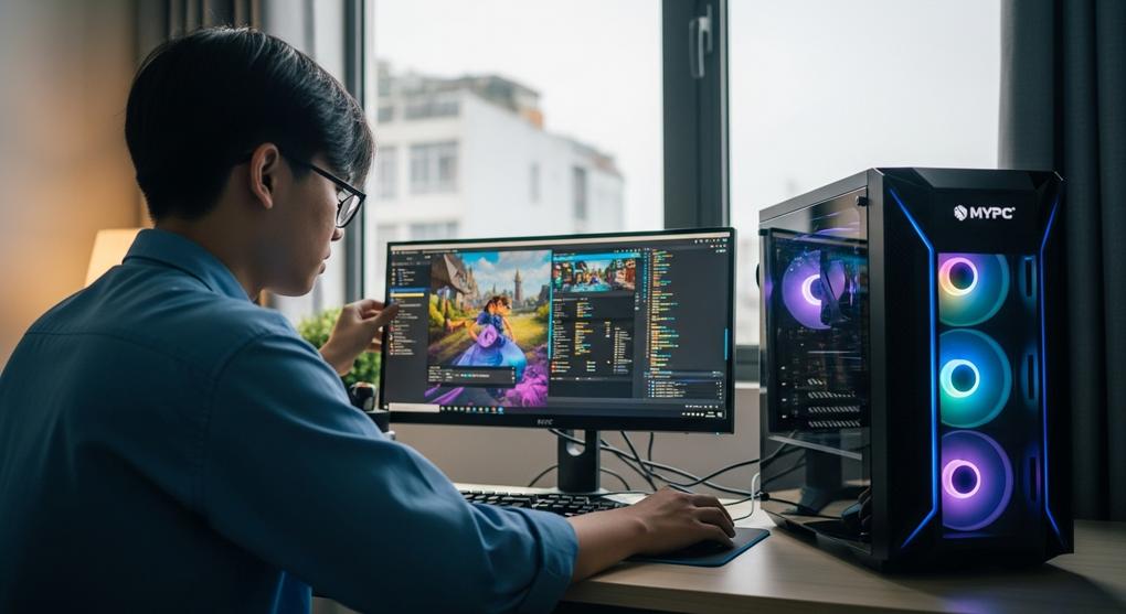 học sinh sinh viên mua pc gaming giá rẻ Hà Nội