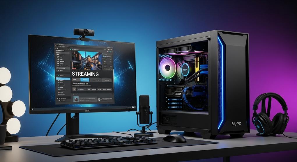 bộ máy tính livestream giá rẻ cho streamer mới bắt đầu