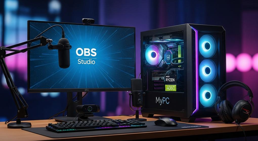 bộ máy tính livestream giá rẻ cho streamer mới bắt đầu