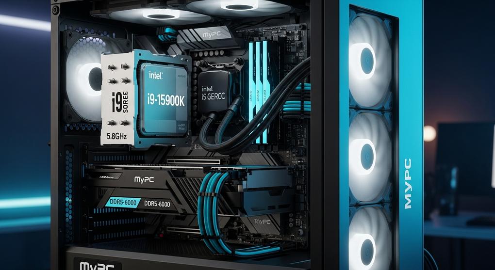 Build PC gaming cao cấp 2025 với Intel Core i9-15900K