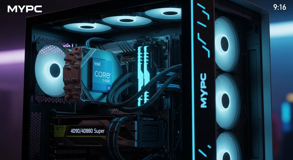 Build PC gaming cao cấp 2025 với Intel Core i9-15900K
