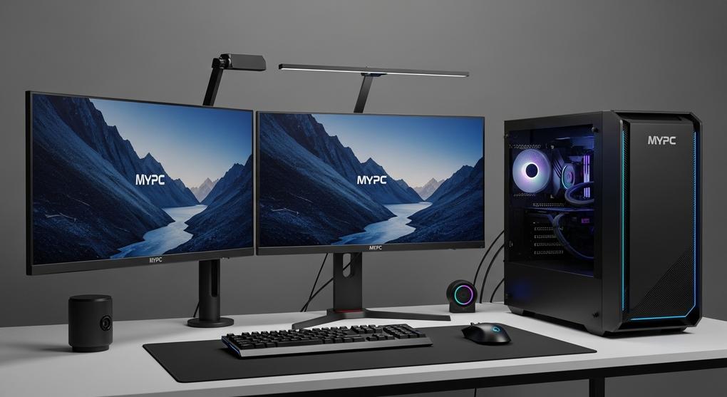 Setup PC văn phòng tối ưu làm việc hiệu quả 2025