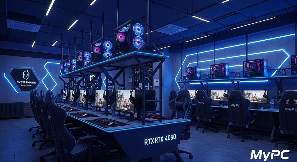 Chi phí mở phòng net cyber game trọn gói 2025