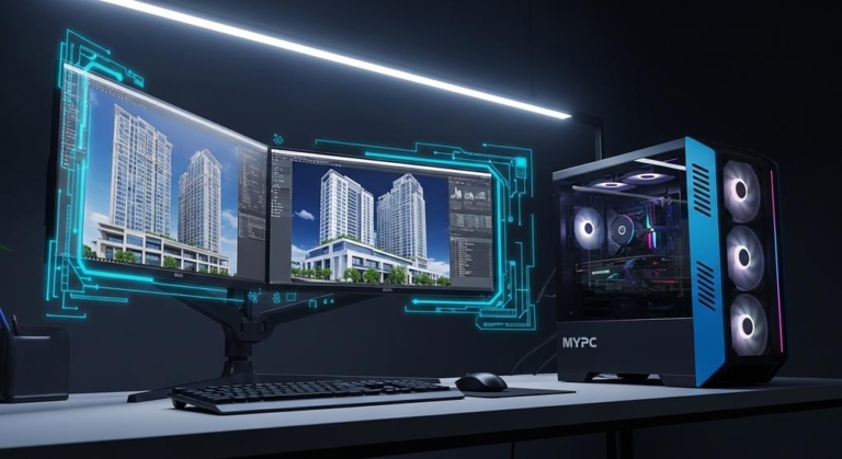 Workstation Đồ Họa Mạnh Nhất Cho Kiến Trúc Sư 2025 – Khám Phá Ngay!