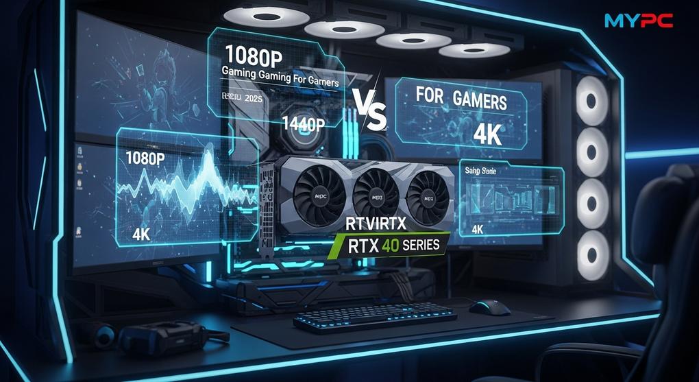 So sánh card đồ họa NVIDIA RTX 40 series cho game thủ 2025