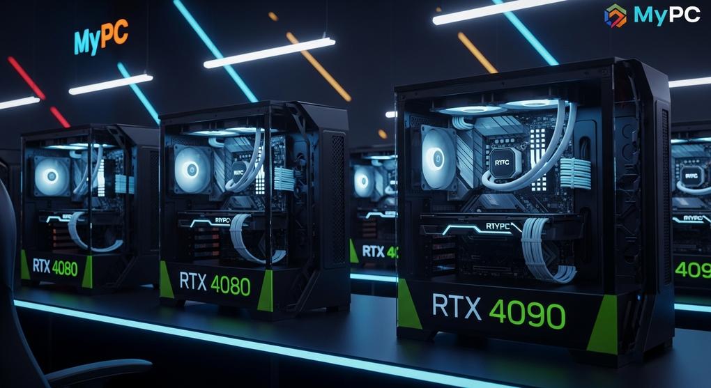 Setup phòng net cyber game cao cấp với RTX 40 series mới nhất