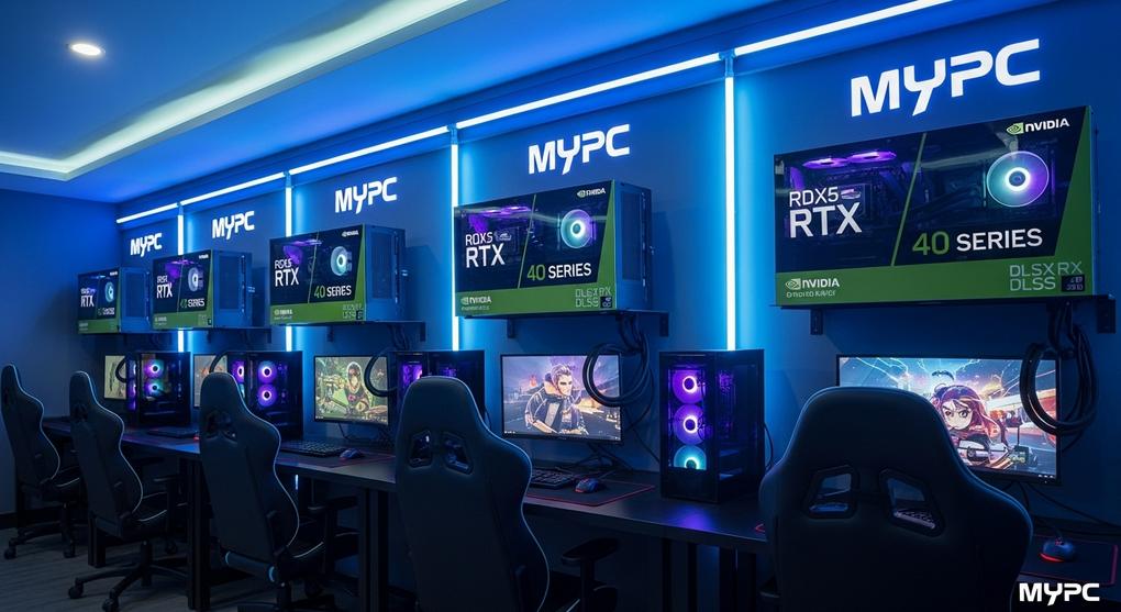 Setup phòng net cyber game cao cấp với RTX 40 series mới nhất