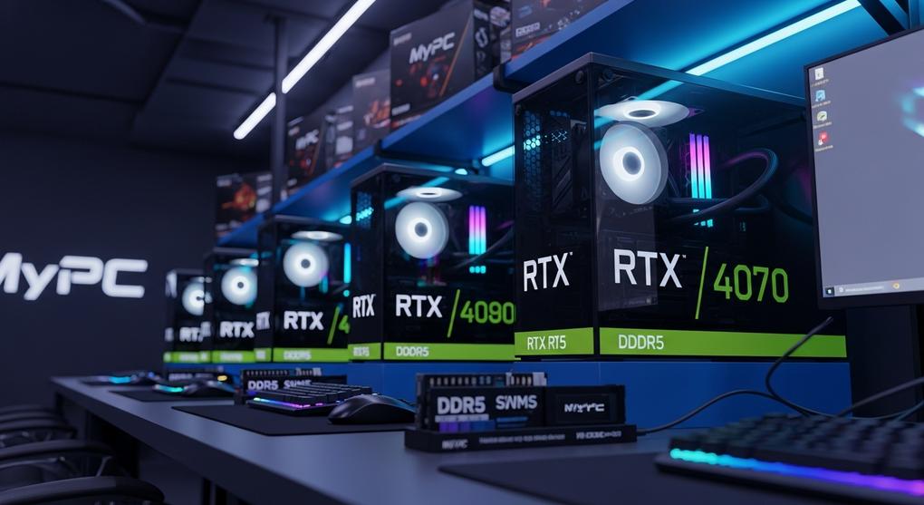 Setup phòng net cyber game cao cấp với RTX 40 series mới nhất