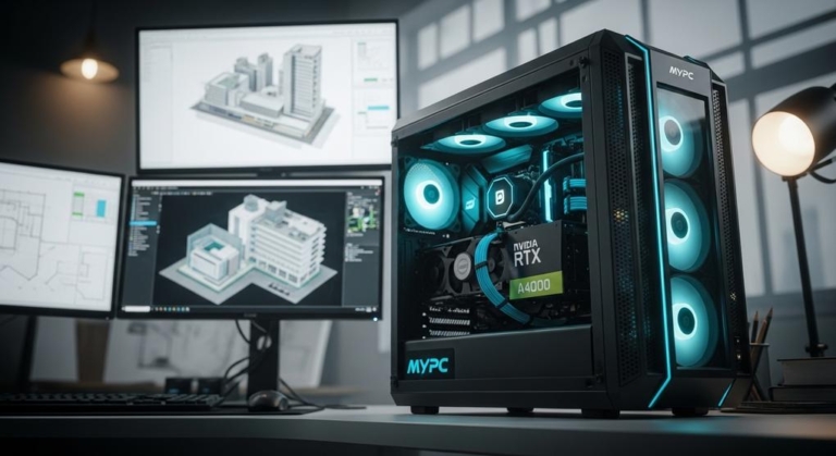 Top Máy Tính Workstation Cho Kiến Trúc Sư Hà Nội Dùng Autocad Revit 2025