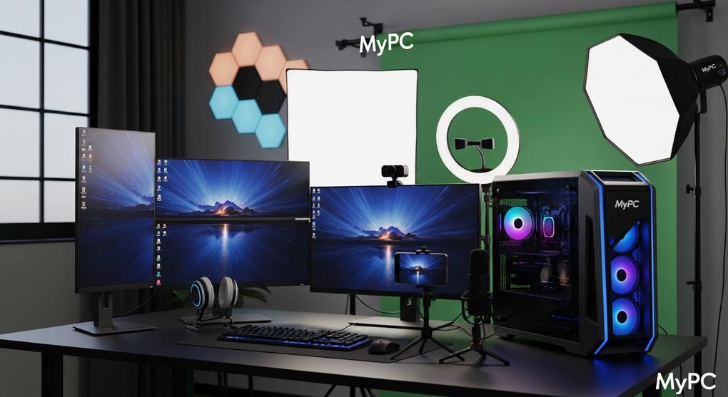 Thiết lập studio livestream TikTok Facebook Shopee cho người mới bắt đầu