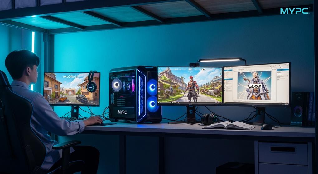 PC gaming giá rẻ cho sinh viên Hà Nội mua ở đâu