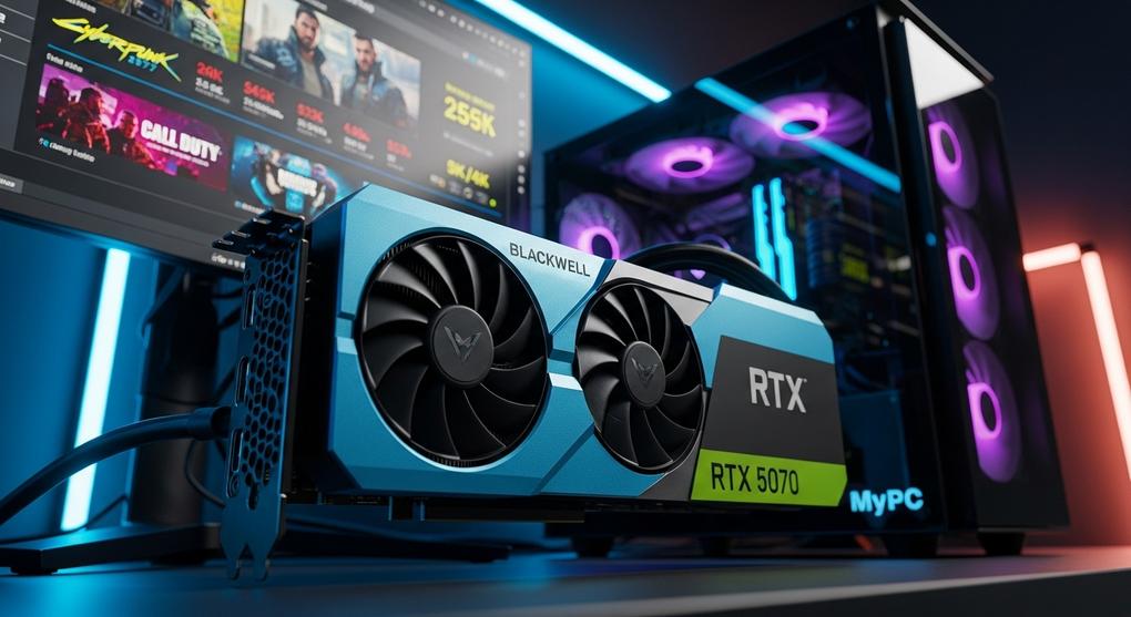 Đánh giá hiệu năng GPU NVIDIA RTX 5070 cho game thủ 2025