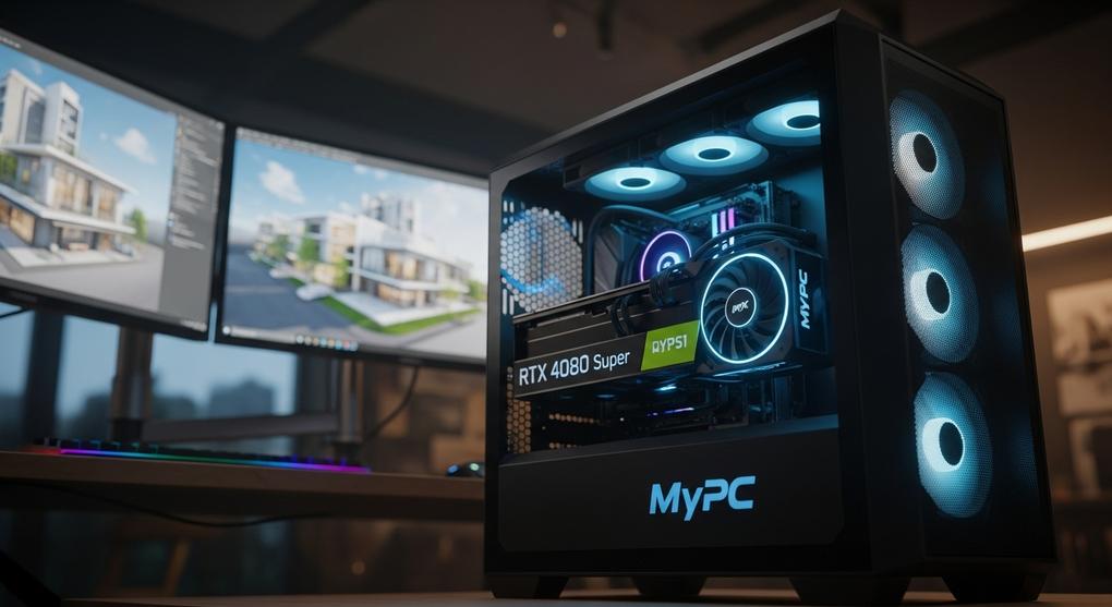 Cấu hình workstation render V-Ray tốt nhất cho kiến trúc sư 2025