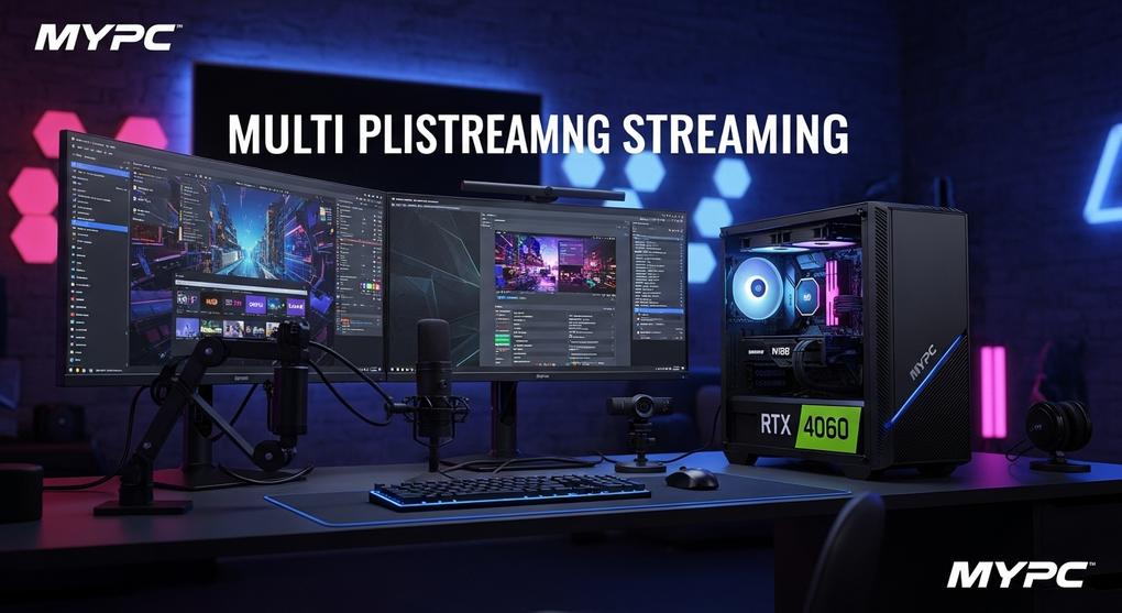 Bộ PC livestream đa nền tảng cho streamer mới bắt đầu