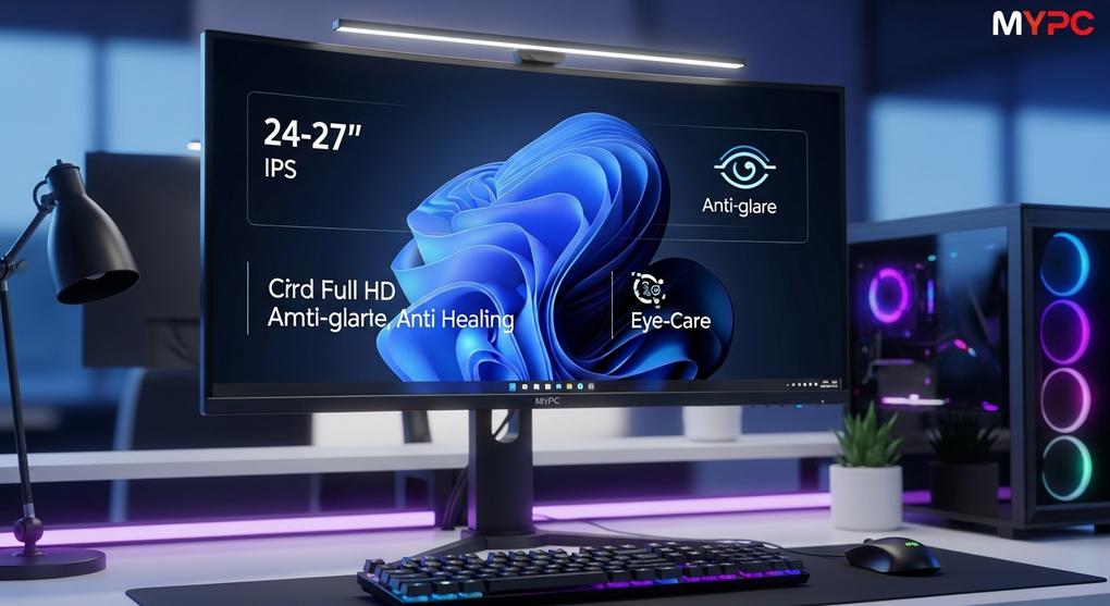hướng dẫn chọn màn hình PC office dưới 5 triệu tốt nhất