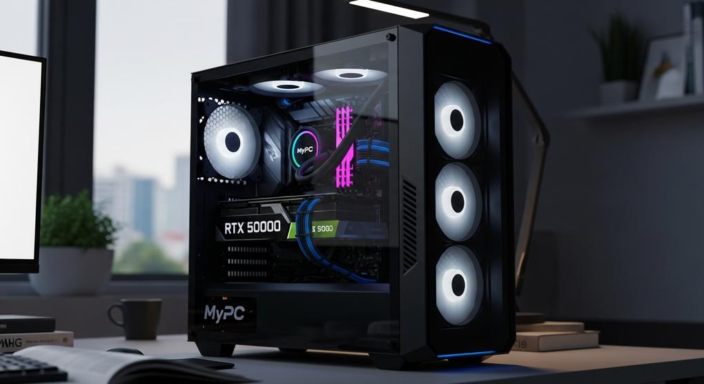 PC gaming RTX 5000 series mới nhất giá rẻ Hà Nội cho sinh viên