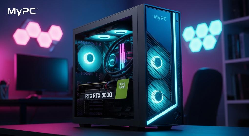 PC gaming RTX 5000 series mới nhất giá rẻ Hà Nội cho sinh viên