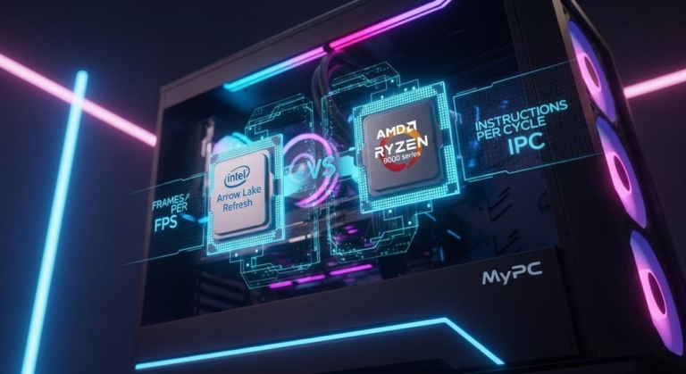 So Sánh Hiệu Năng CPU Intel Arrow Lake Refresh Vs AMD Ryzen 8000 Series Cho Game Thủ 2025