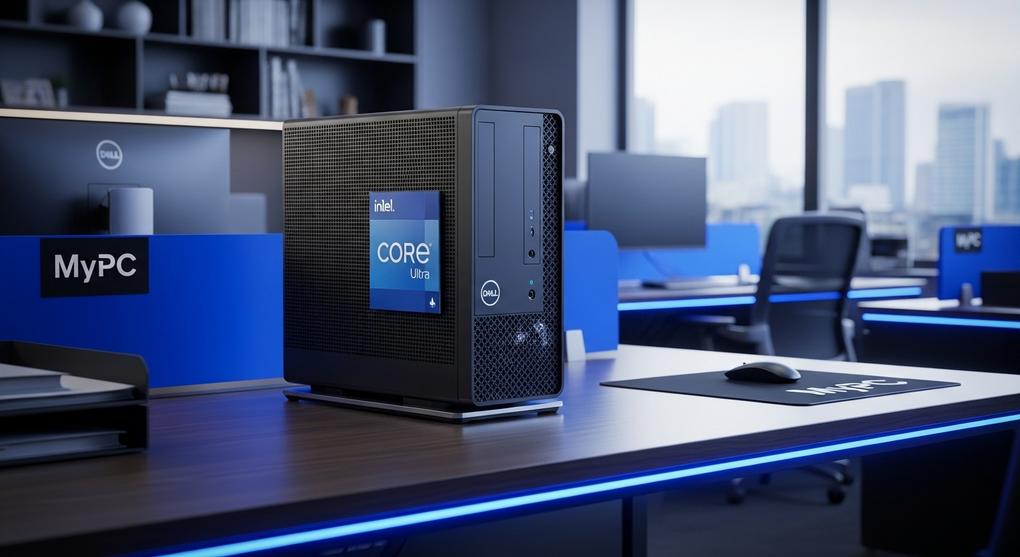 Máy tính văn phòng Dell Core Ultra tiết kiệm điện năng cho dân văn phòng Hà Nội