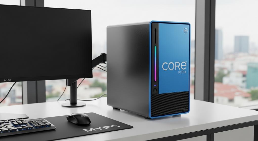 Máy tính văn phòng Dell Core Ultra tiết kiệm điện năng cho dân văn phòng Hà Nội
