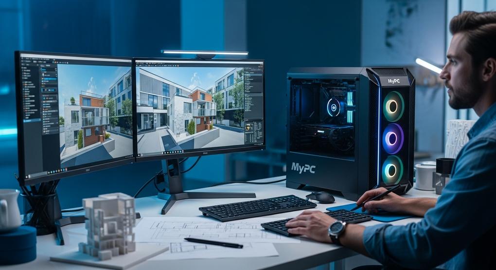 Workstation Intel Panther Lake chuyên dụng cho kiến trúc sư dựng Revit 2025